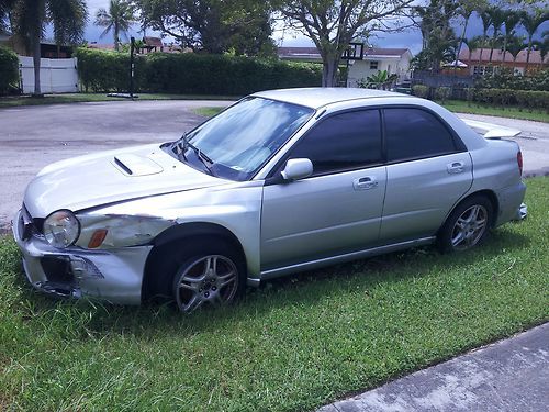 2002 Subaru Impreza WRX Sedan 4-Door 2.0L (FOR PARTS OR RESTORE), US $4,500.00, image 2