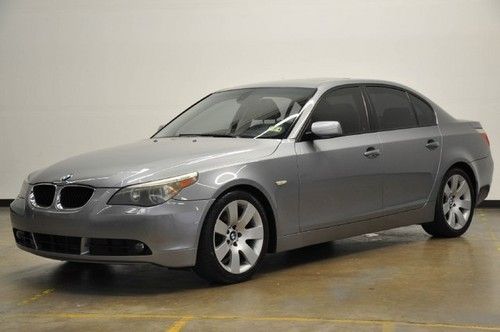 06 530i sport&amp;premium pkg, navigation, clean direct trade-in! we finance!