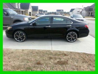 2007 es350 luxury sedan premium one owner low miles navigation dvd sunroof