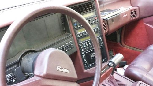 1987 silver cadillac allante for sale