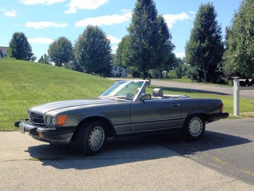 Mercedes Benz 1987 560SL (W107) Convertible w/Hardtop Low 81k Mi - Great Shape!, image 16