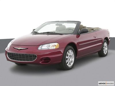 2002 chrysler sebring limited convertible 2-door 2.7l