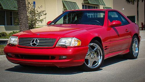 2001 mercedes-benz sl500 base convertible 2-door 5.0l