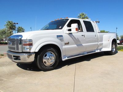 Sd lariat truck 6.4l low mileage tow package leather seats bedliner keyless ent