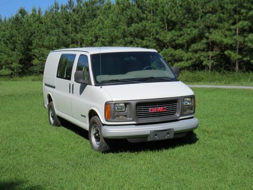 2001 gmc savana 3500 cargo van 5.7 liter no reserve