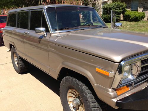 1986 jeep grand wagoneer 4x4 - trail dominator!