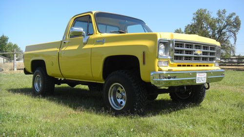 1973 chevrolet cheyanne 4x4      !!!super clean!!