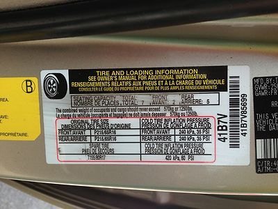 06 CE 7 Passenger 3.3L AM FM Stereo CD Player Power Steering 4 New Tires TOC, image 40