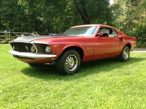 1969 ford mustang mach 1, fastback, v8 auto, needs resto, 1967 1970 good old car
