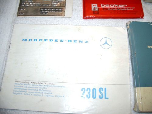 Mercedes1966 230 sl convertible with factory hard top  original