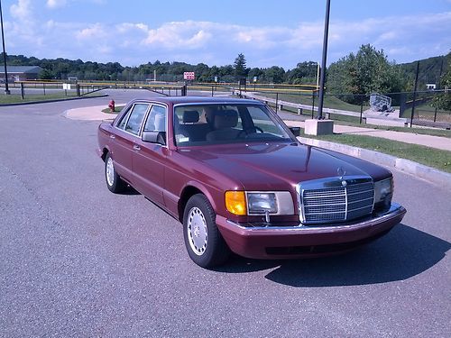 1989 mercedes-benz 420sel base sedan 4-door 4.2l