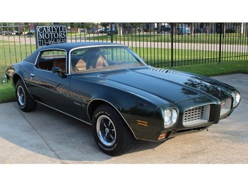 1973 pontiac firebird 350 automatic 2-door coupe