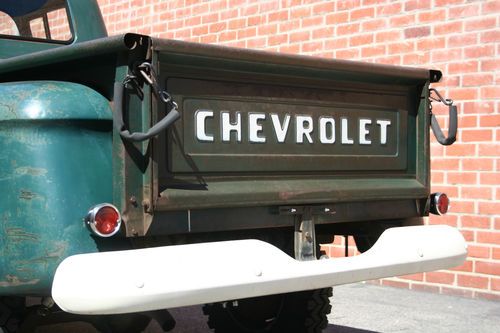 1957 Chev NAPCO Truck 3100 4WD 4X4 pickup 265 V8 TIM ALLEN celebrity owned TV, image 6