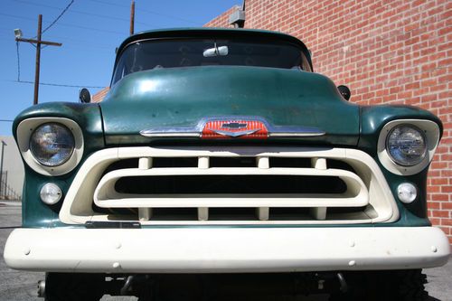 1957 Chev NAPCO Truck 3100 4WD 4X4 pickup 265 V8 TIM ALLEN celebrity owned TV, image 12