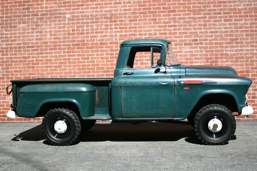 1957 Chev NAPCO Truck 3100 4WD 4X4 pickup 265 V8 TIM ALLEN celebrity owned TV, image 13