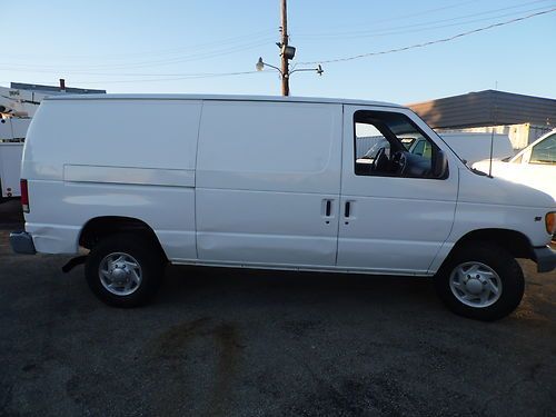 2000 ford e350 e 350 work van 9500 gvw cargo carpet installer 68k original miles