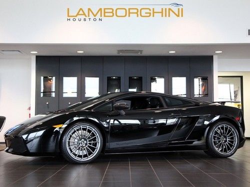 2008 lamborghini gallardo superleggera e-gear rare black wing carbon nav camera