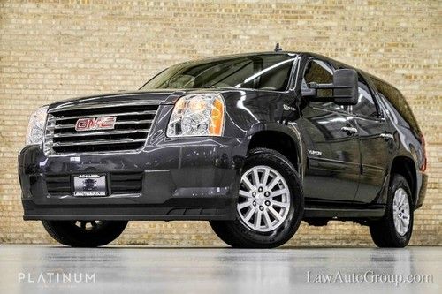 2010 gmc yukon hybrid! navigation! rear camera/dvd! excellent condition!