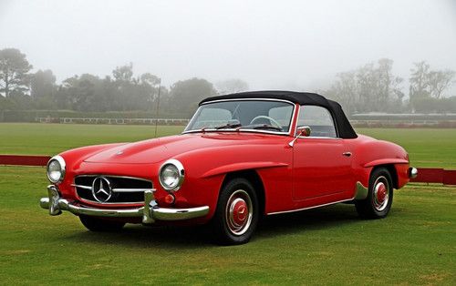 1962 Mercedes 190SL: Gorgeous, Very Original, Two Owner, Two-Top W121 Roadster, image 2