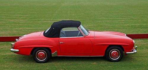 1962 Mercedes 190SL: Gorgeous, Very Original, Two Owner, Two-Top W121 Roadster, image 5