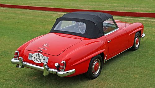 1962 Mercedes 190SL: Gorgeous, Very Original, Two Owner, Two-Top W121 Roadster, image 6
