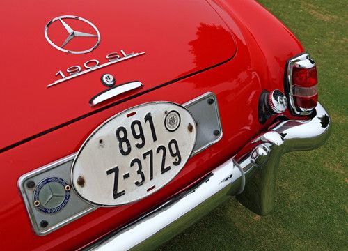 1962 Mercedes 190SL: Gorgeous, Very Original, Two Owner, Two-Top W121 Roadster, image 8