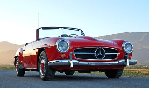 1962 Mercedes 190SL: Gorgeous, Very Original, Two Owner, Two-Top W121 Roadster, image 15