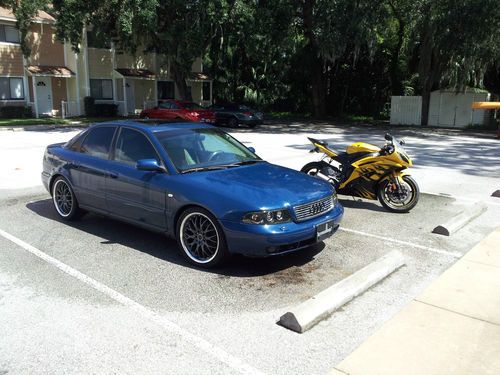 2000 audi a4 quattro 5-speed. stage 2, low miles with upgrades.