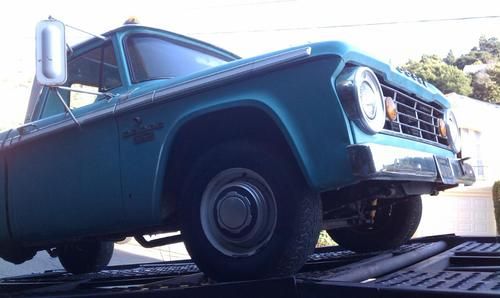 OLD SCHOOL 1967 DODGE D200 SWEPTLINE TRUCK PICKUP ORIGINAL CONDITION MUST SEE!, US $5,750.00, image 24