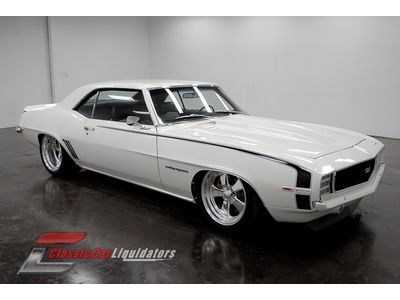 1969 chevrolet camaro rs pro tour custom built zz502 engine tremec 5 speed ps ac