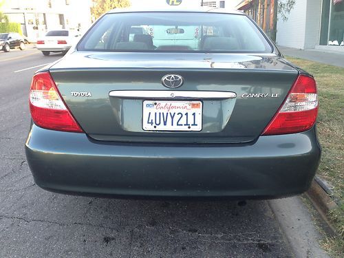 2002 Toyota Camry LE Sedan 4-Door 2.4L, image 6