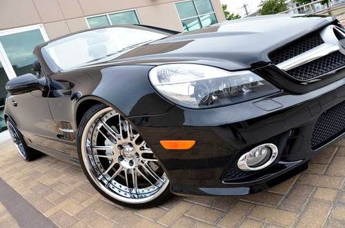 2011 mercedes sl550 roadster sport pkg p1 full leather heavy loaded msrp $117k