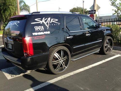 2007 skar audio cadillac escalade esv spl custom show vehicle