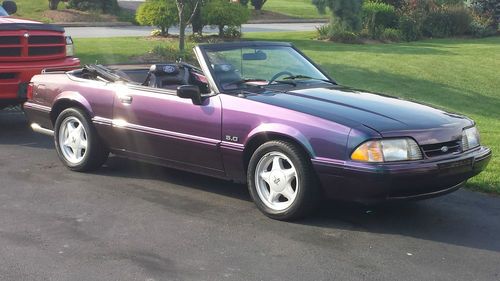 1993 ford mustang lx convertible 2-door 5.0l