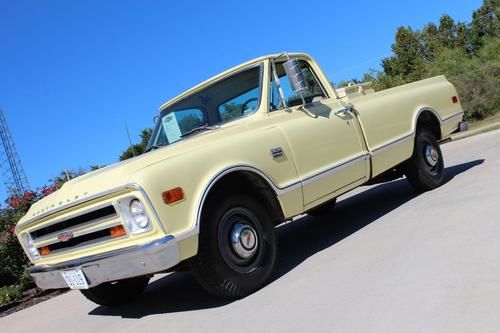 1968 chevrolet 3/4 ton c-10 camper special, ac, 327 v8, auto, original, pickup