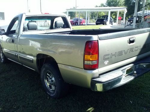 2001 chevrolet silverado 1500 wrecked not salvage 111k miles runs and drives