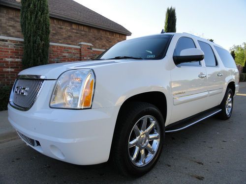 2007 xl denali awd 6.2 v8 nav sunroof dvd quads 1 texas owner clean carfax