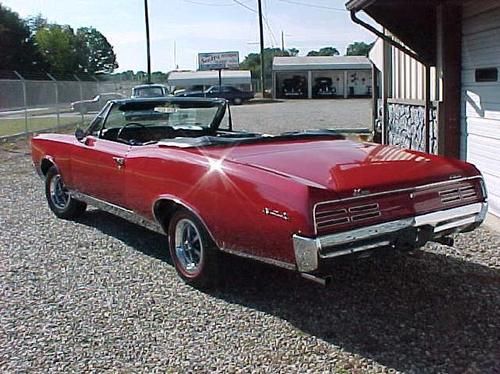 1967 pontiac gto convertible