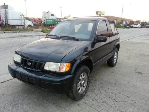 2002 kia sportage base convertible 2-door 2.0l