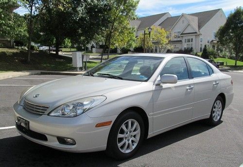 2003 lexus es300-sedan- no reserve!! 39k original miles!