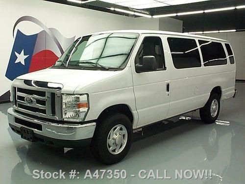 2010 ford e-350 ext 15-passenger van 5.4l v8 64k miles texas direct auto