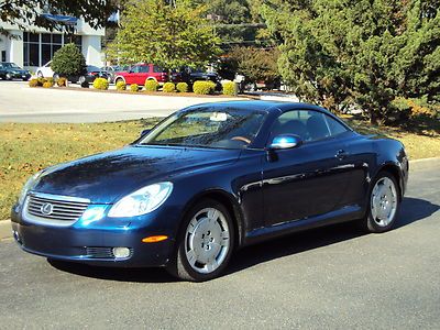 2002 lexus sc430 convertible - runs &amp; drives great! - loaded! - no reserve!