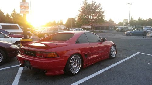 1992 toyota mr2 built v6 blitz coilovers dvd greddy t tops one of a kind