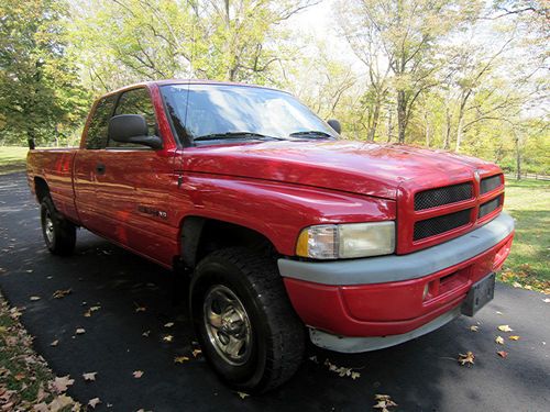 No reserve 1998 dodge ram 1500 sport st crew cab pickup 4-door 4x4 5.2l v8 auto