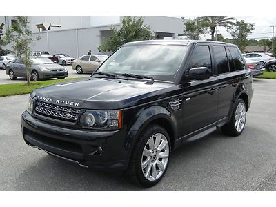 Range rover sport sc 4wd navigation bluetooth backup camera sunroof one owner