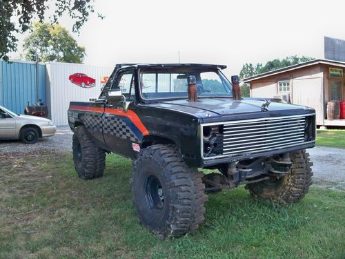 1985 chevy mud truck 700 plus horse power huntsville built engine no reserve