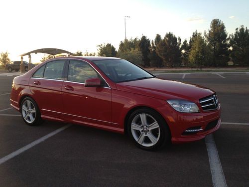 2010 mercedes-benz c300 sport sedan 4-door 3.0l