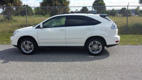 2007 lexus rx350 white/navigation