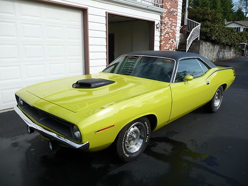 1970 plymouth cuda 440 six pack