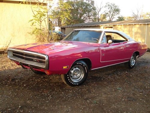 Mopar, fm3, panther pink, se, r/t, no rust, beautiful car, 70, loaded!, look!